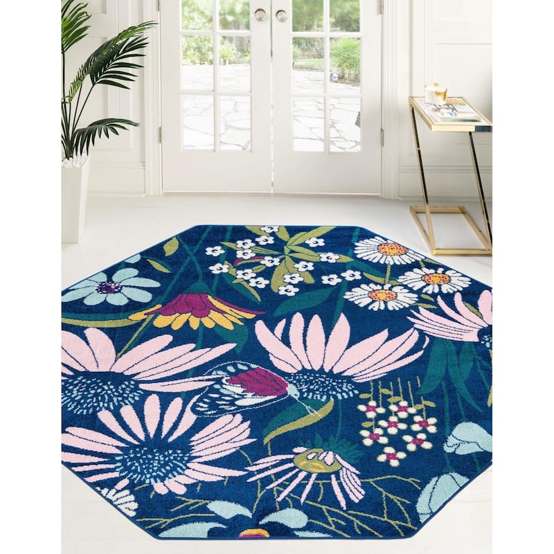 Contemporary Demdence Collection Area Rug