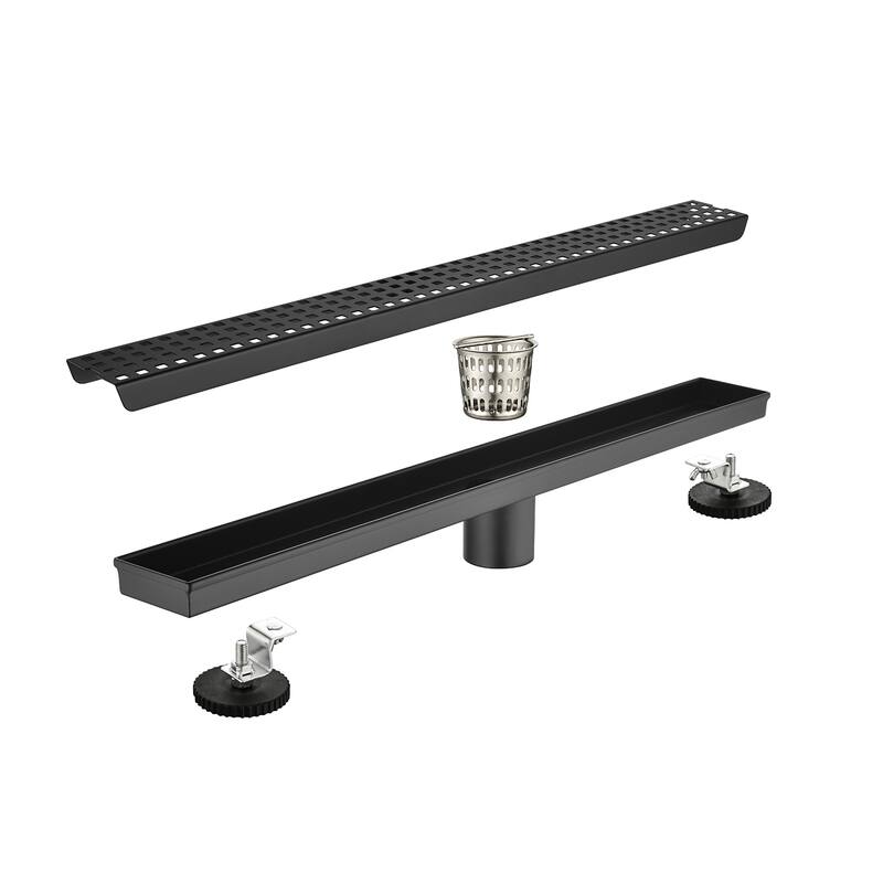 Topcraft 12/24/28-inch Stainless Steel Linear Floor Drain