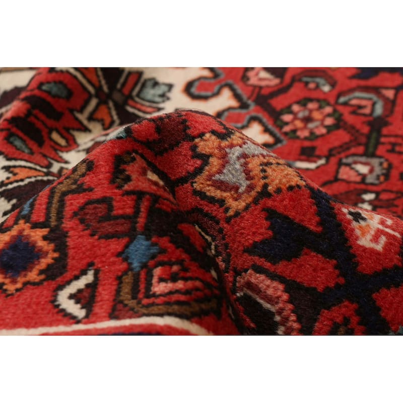 ECARPETGALLERY Hand-knotted Andelz Red Wool Rug - 3'3 x 4'11