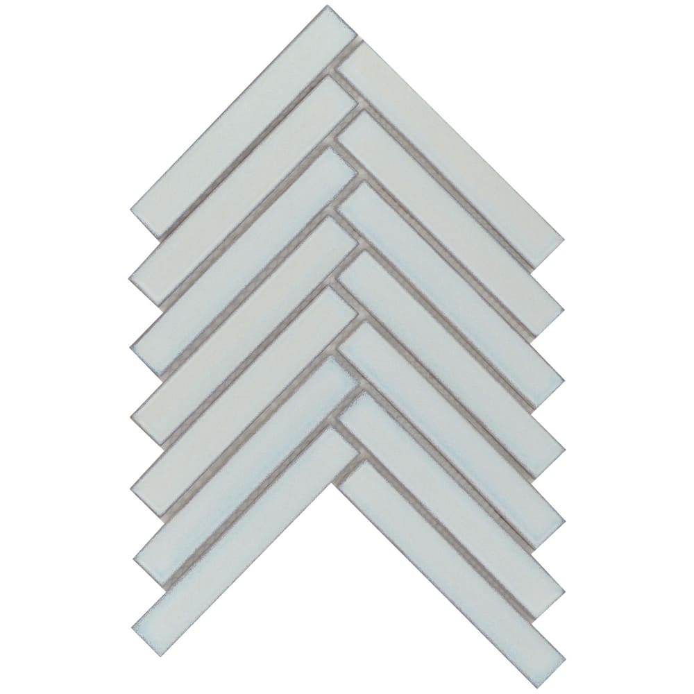 Emser Tile W95REGA0810MHB Regala - 8" x 10" Chevron Wall Tile - Glossy