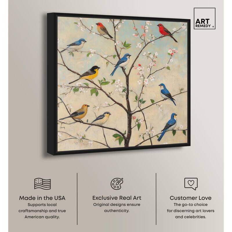 Arboreal Aria I Canvas by Art Remedy