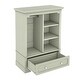 preview thumbnail 29 of 34, Open Children's Wardrobe with A Hanging Rod and Open Shelves