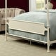 preview thumbnail 2 of 6, Furniture of America Zury Modern Industrial Metal Canopy Bed