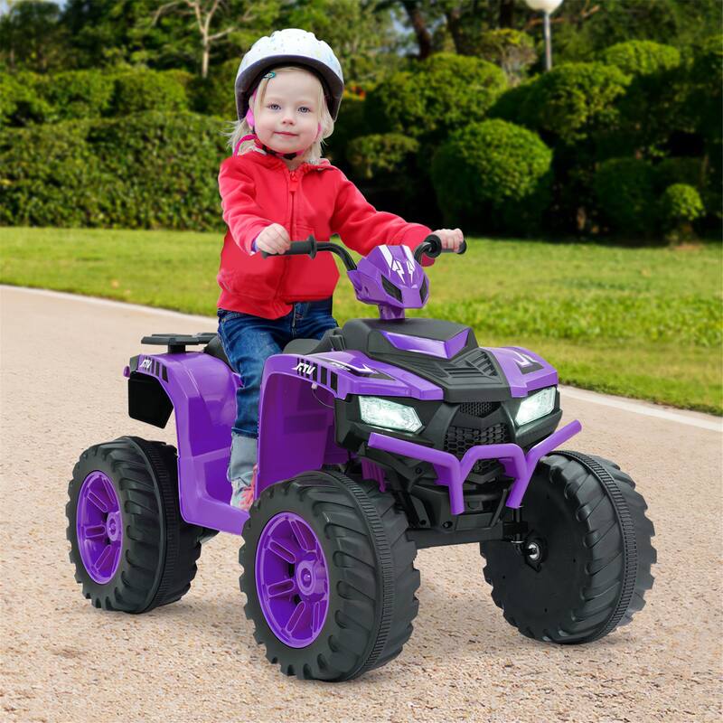 Gymax Kids Ride-On ATV 24V Battery Powered Electric Vehicle w/