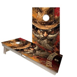 San Francisco 49ers Regulation 2x4 Cornhole Board Set
