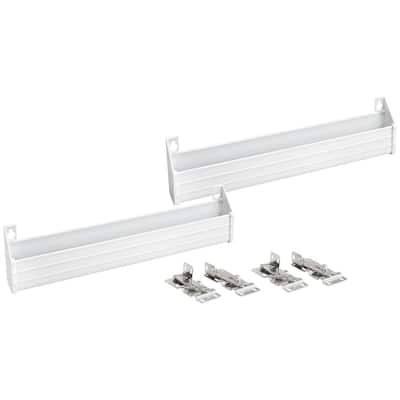 Rev-A-Shelf 6542-14-52 Sink Classics Pack of (2) 14"W Polymer Slim Tip