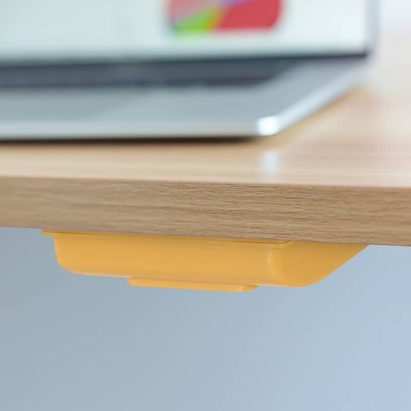 Self-Adhesive Under Desk Drawer for Standing Desk Office, Large - 10.04 x 7.87 x 1.65 inches