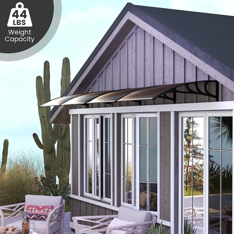 Costway 80'' x 40'' Patio Awning Canopy Outdoor Window Door Overhang - See Details