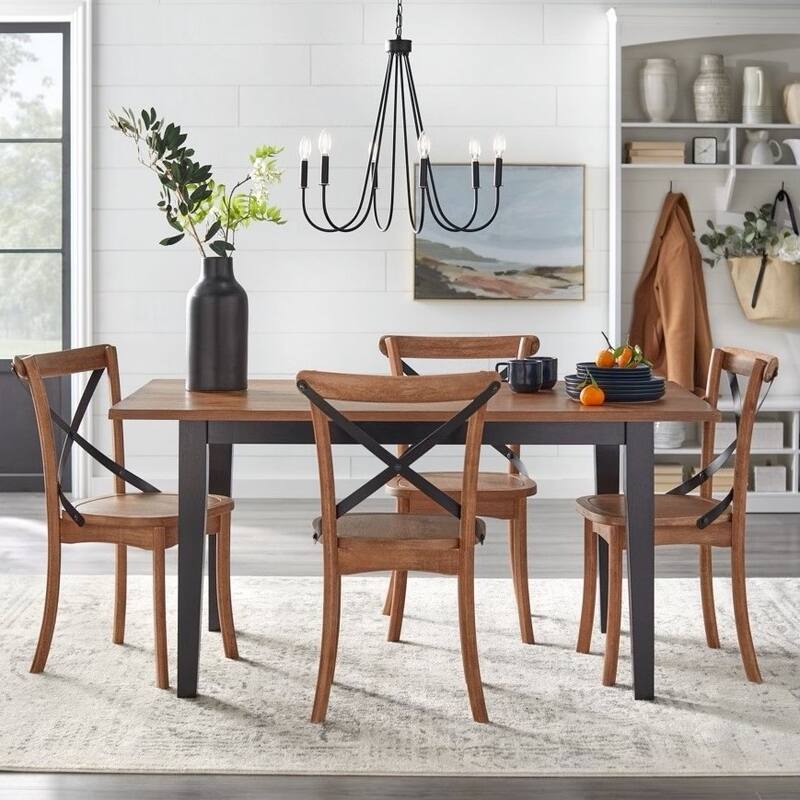 Simple Living Constance X-Back Dining Chairs (Set of 2)