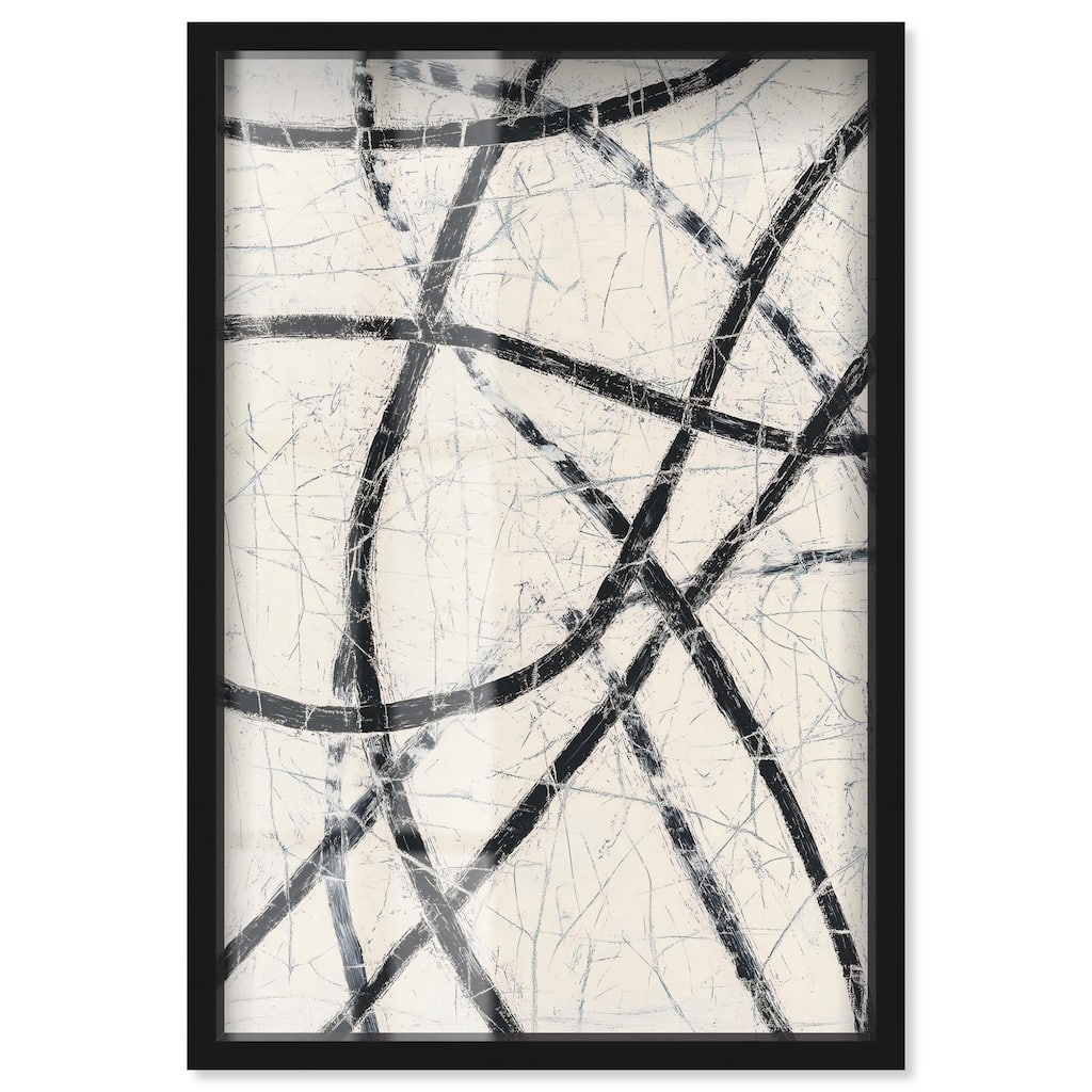 Intersecting Lines II Shadowbox by Art Remedy
