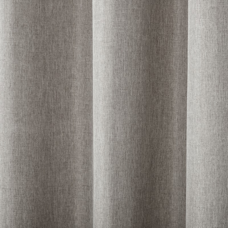Estate View Ladner Light Filtering Grommet Top Curtain Panel Pair.