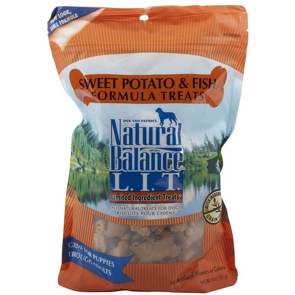 Natural Balance Sweet Potato & Fish Dog Treats - Overstock ...