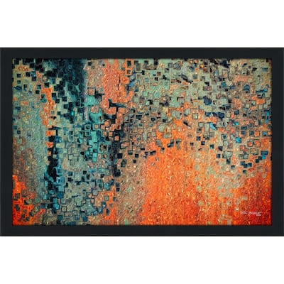 "Luke 11 9 Discover Jesus" by Mark Lawrence Print on Acrylic