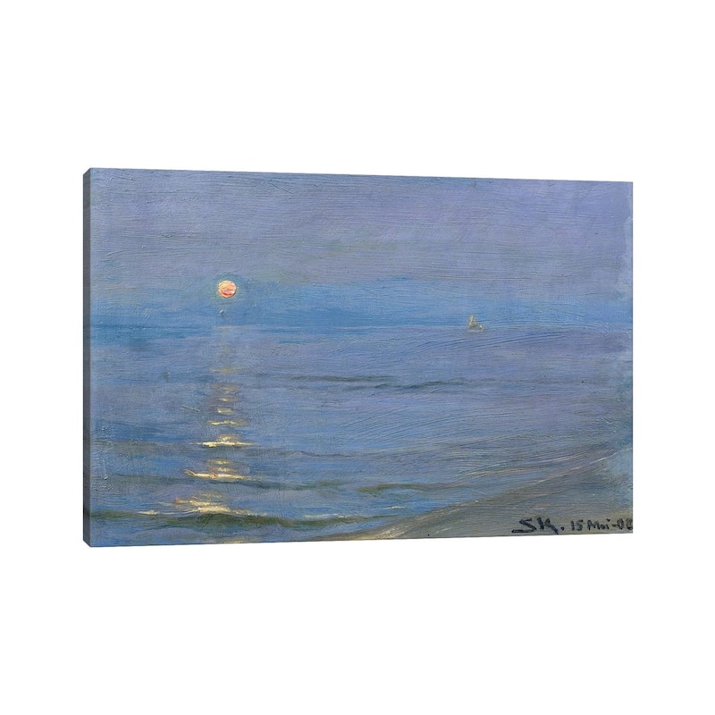 iCanvas "Summer Evening, Skagen, 1908" by Peder Severin Kroyer Canvas Print