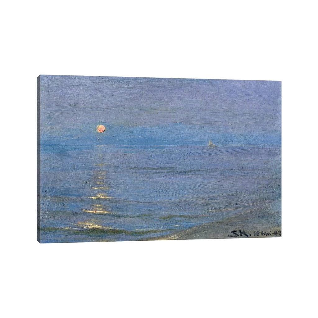iCanvas "Summer Evening, Skagen, 1908" by Peder Severin Kroyer Canvas Print