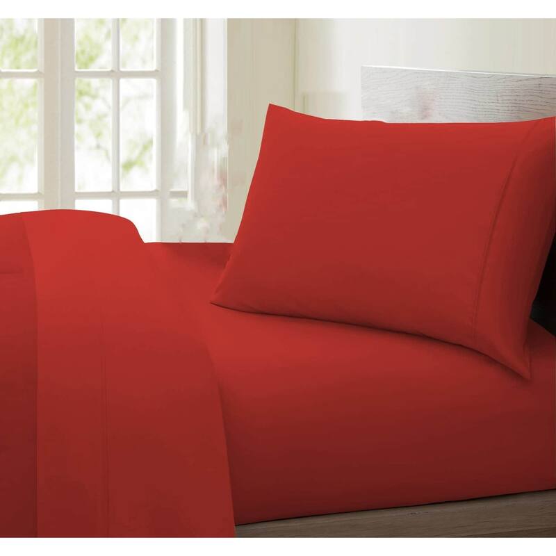 Allessia 3-Piece Wrinkle Free Super Soft Sheet Set, Twin