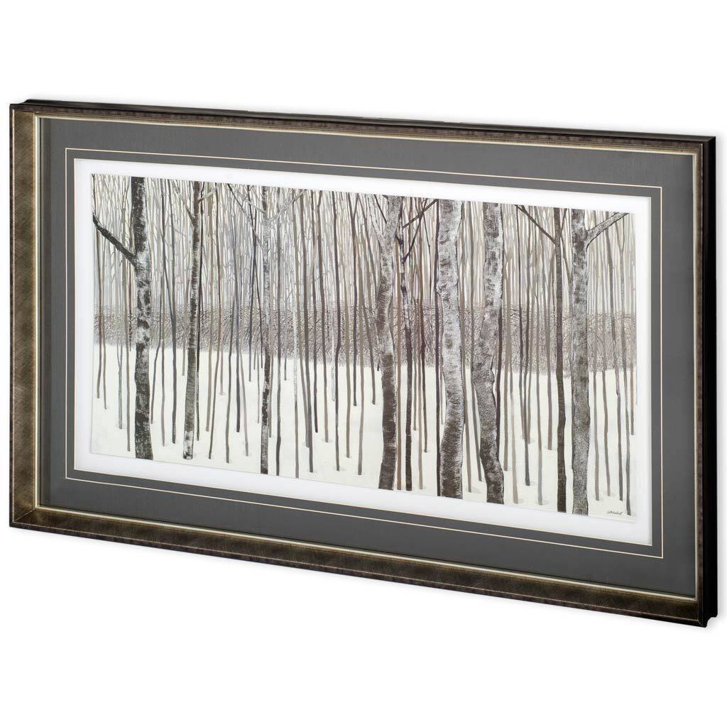 Woods in Winter Framed Art Print