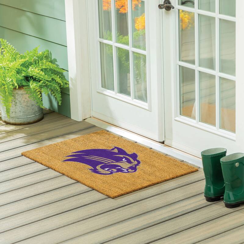 Western Carolina University Full Color Indoor/Outdoor Coir Mat - 36" x 24"