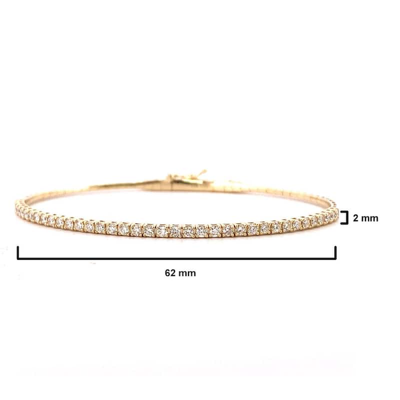 Kabella 14kt Gold Diamond Flexible Bangle