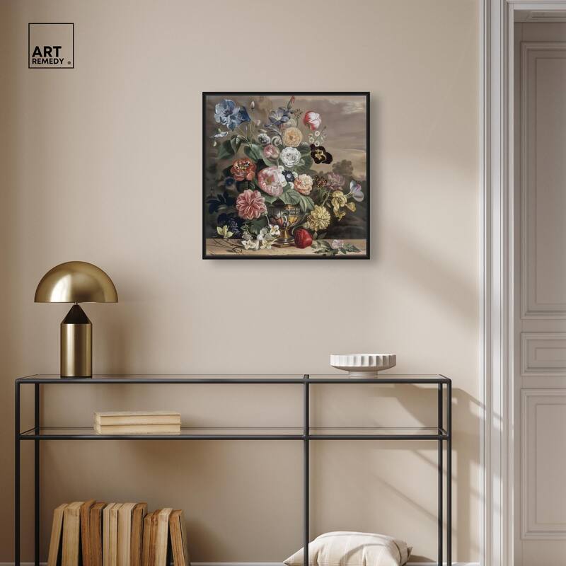 Classical Dream Vase II Canvas by Art Remedy