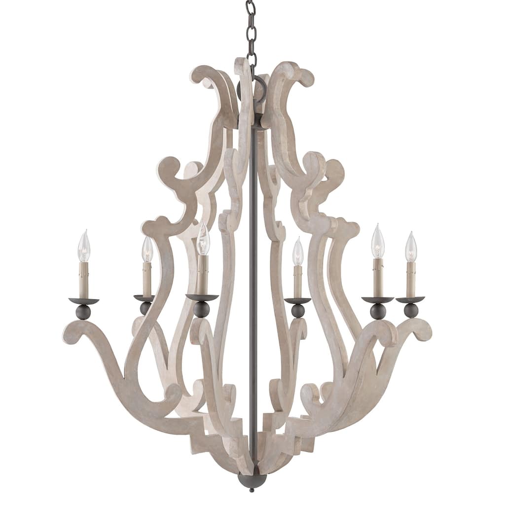 Currey & Company Durand Chandelier - 42"h x 38"dia