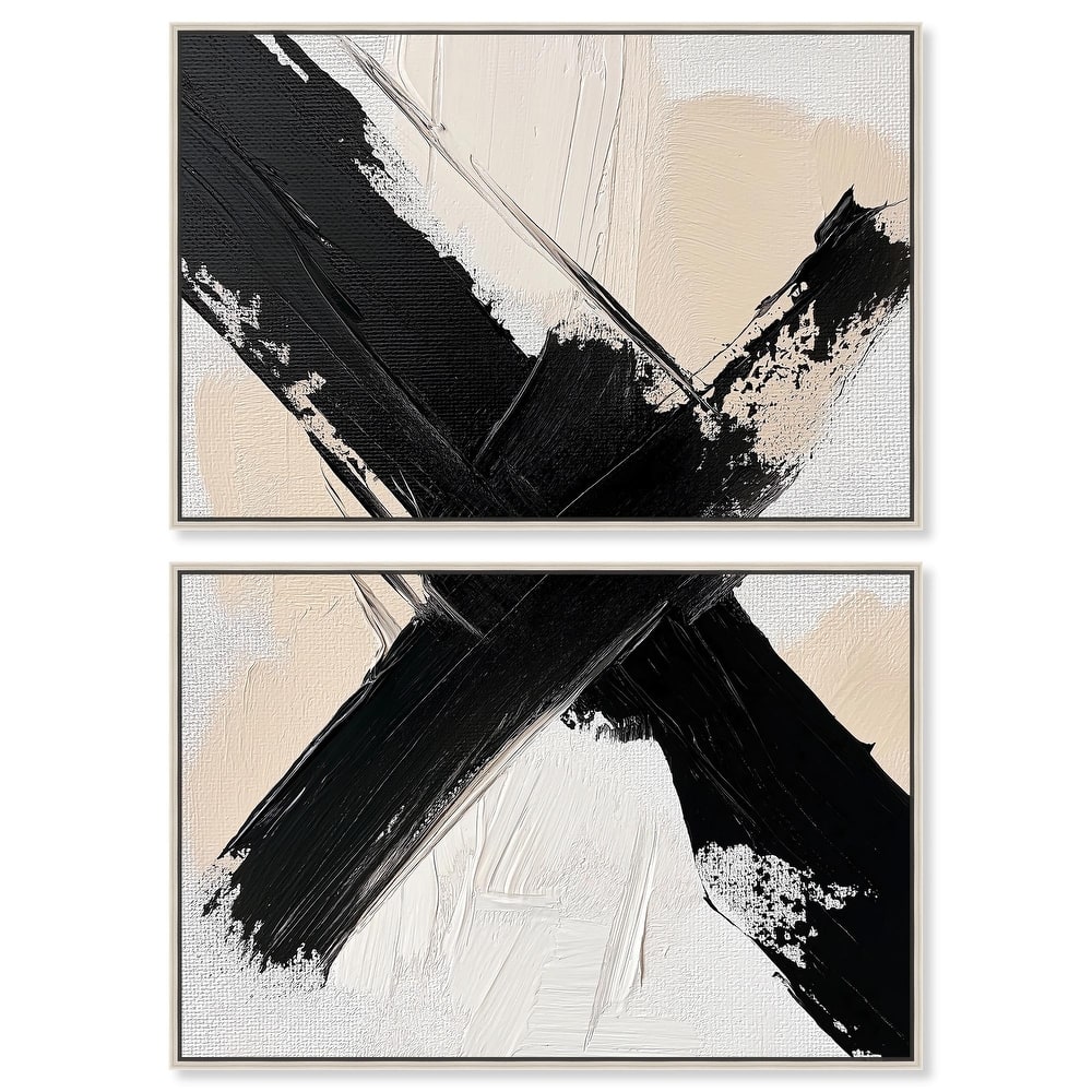 Graphic Impact I Canvas Set of 2 by Art Remedy