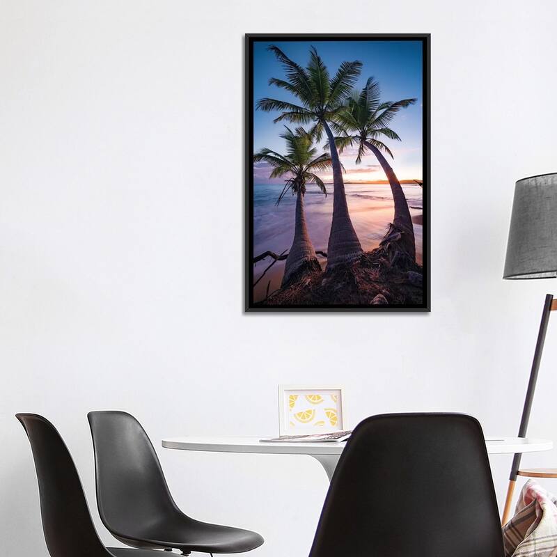 "Tropical Triple - Caribbean" by Stefan Hefele Framed