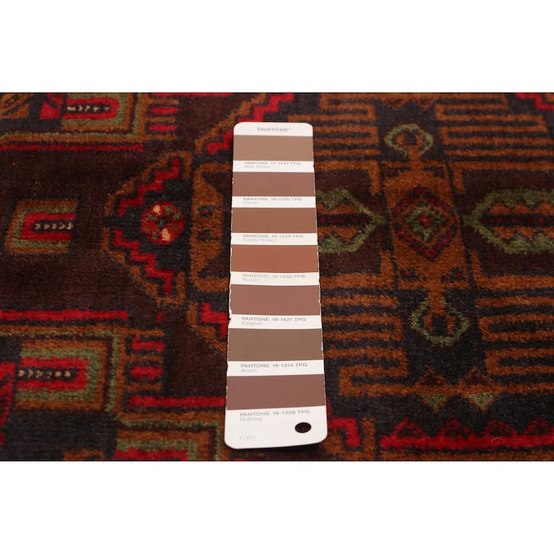 Teimani Brown Rug 3'11" x 7'0" - 3'11 x 7'0