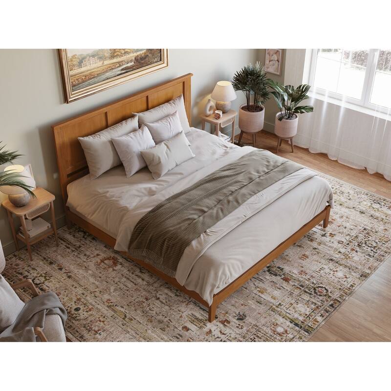 AFI, Madison Solid Wood Low Profile Platform Bed