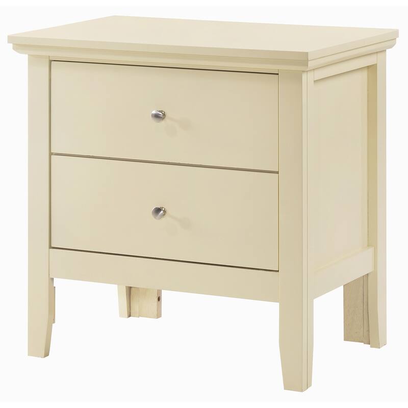Storage Nightstand with 2-Drawer