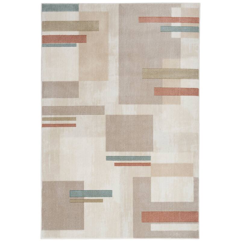 Nourison Thalia Modern Geometric Area Rug