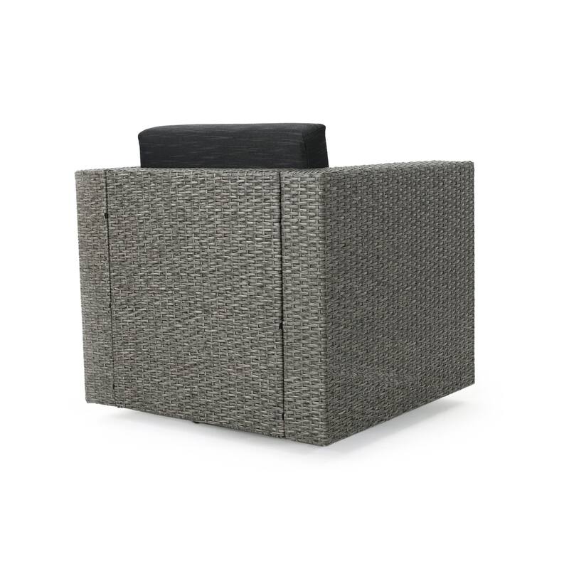 Puerta Mp1 Swivel Patio Chair With Cushions (Excluding the table)