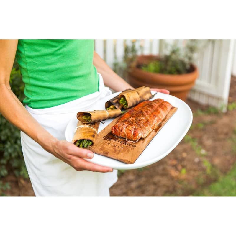 Fire & Flavor Cedar Grilling Planks, 11 Inch, 2 Pack