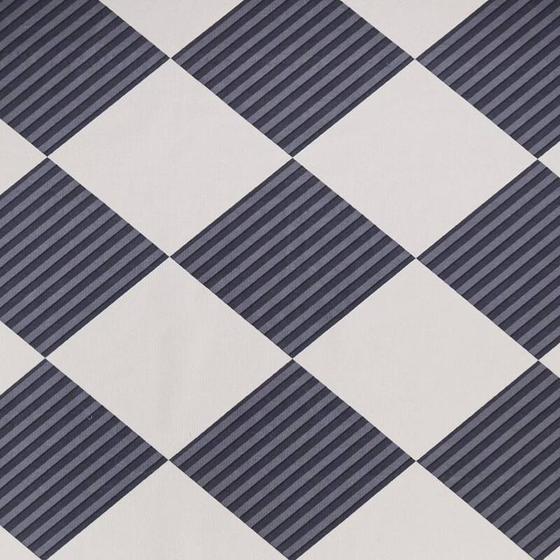 HomeRoots Geometric Modern, Contemporary Rectangle Area Rug - 4' X 6'