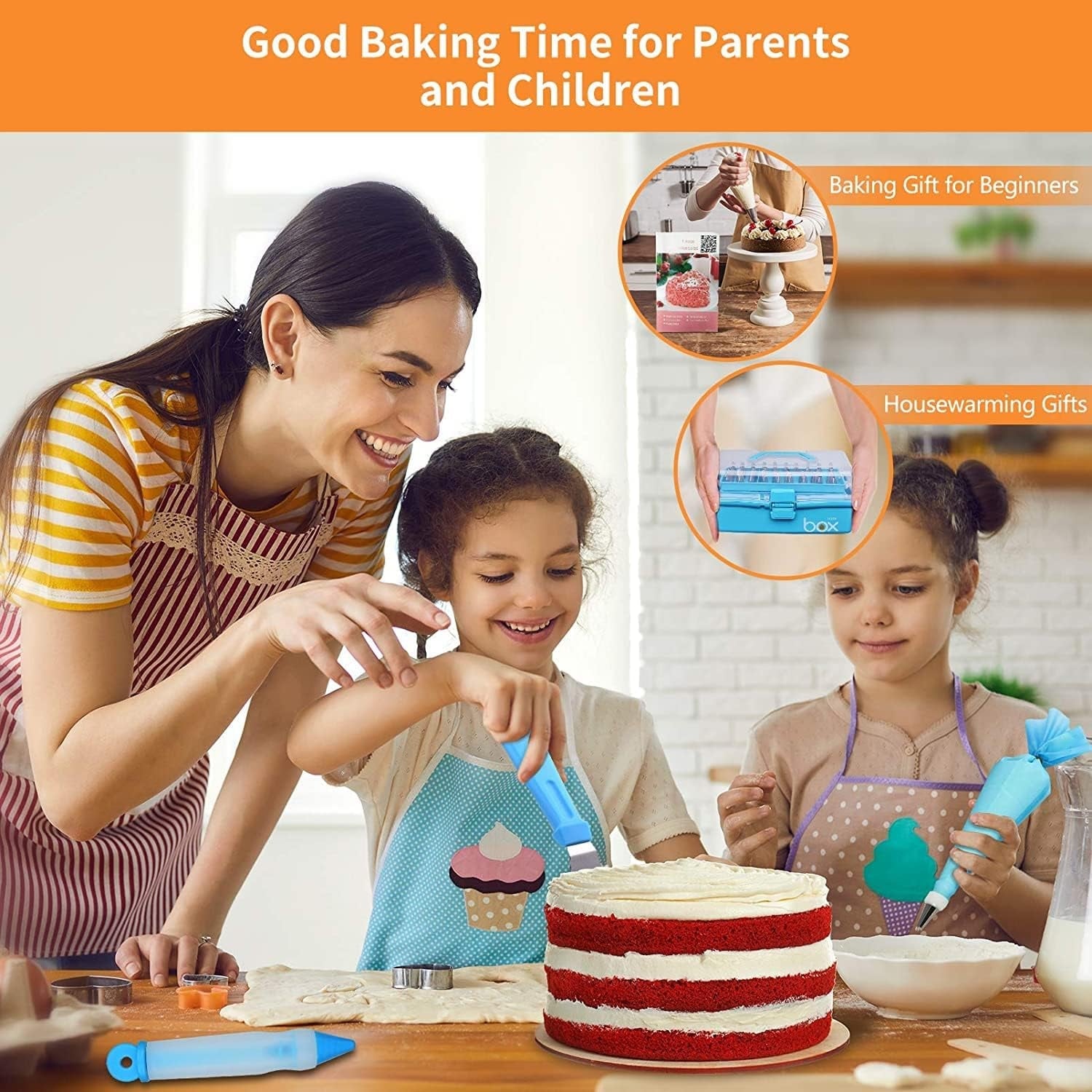 Cake Decorating Tools Supplies Kit 236pcs Baking Accessories with Storage Case On Sale Bed Bath Beyond 39889169