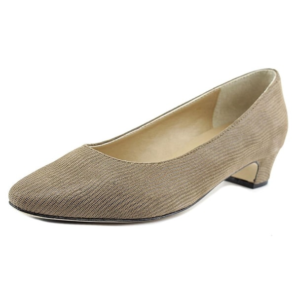 Vaneli Astyr Women Taupe/Lizard Pumps