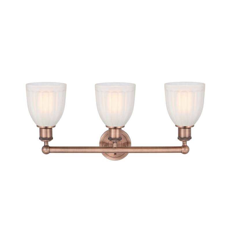 Innovations Lighting 616-3W-12-24 Brookfield Vanity Brookfield 3 Light