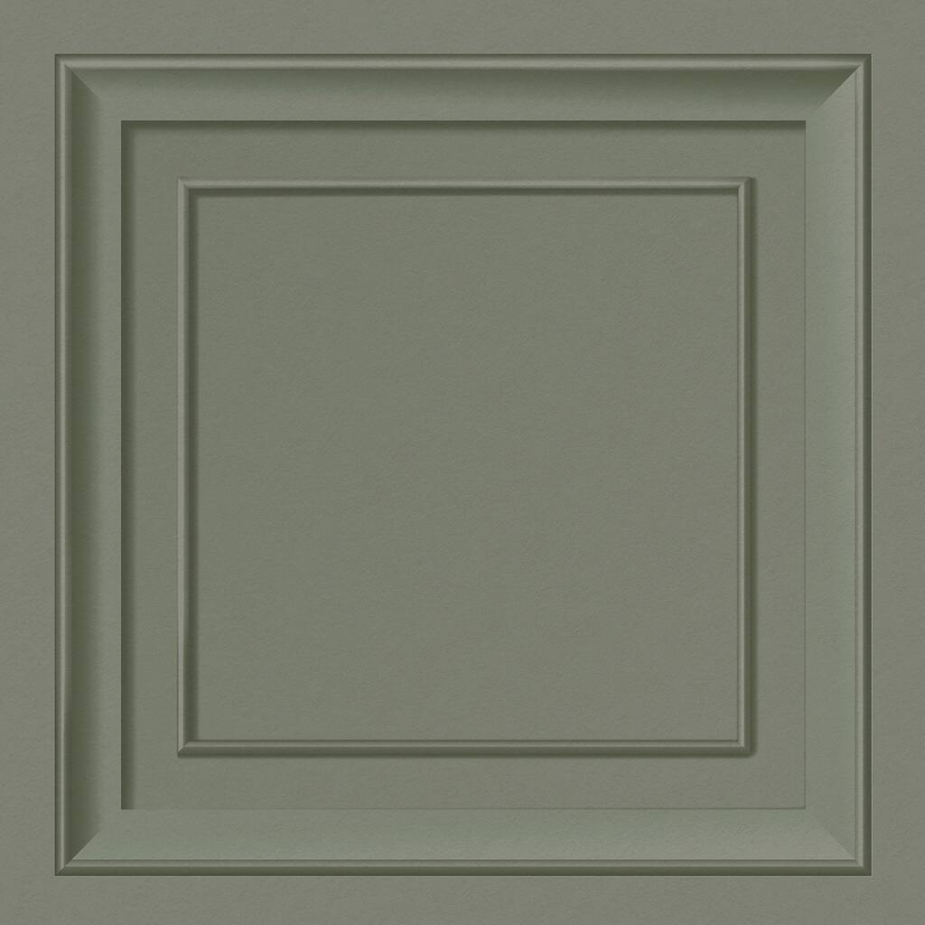 Fine Decor Distinctive Moss Square Panel Wallpaper - N/A