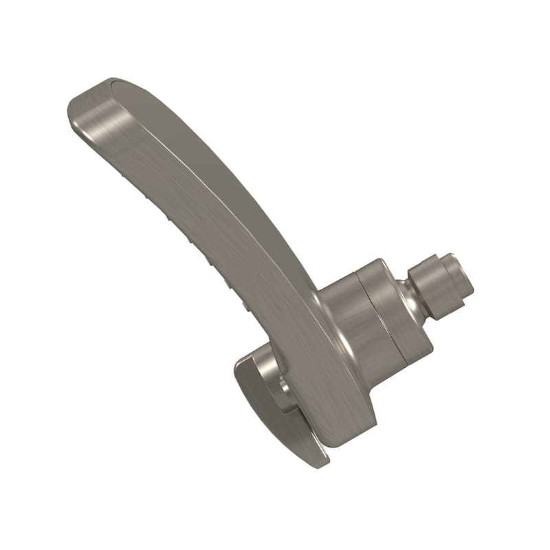 PowerShot 8-in Curved 3-Function Showerhead Brushed Nickel
