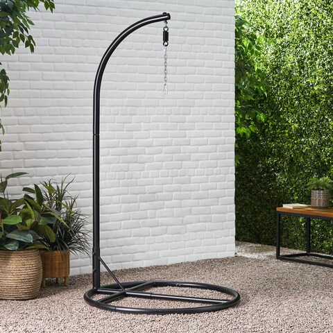 Briggs Indoor/Outdoor Hanging Chair Stand Only by Christopher Knight Home