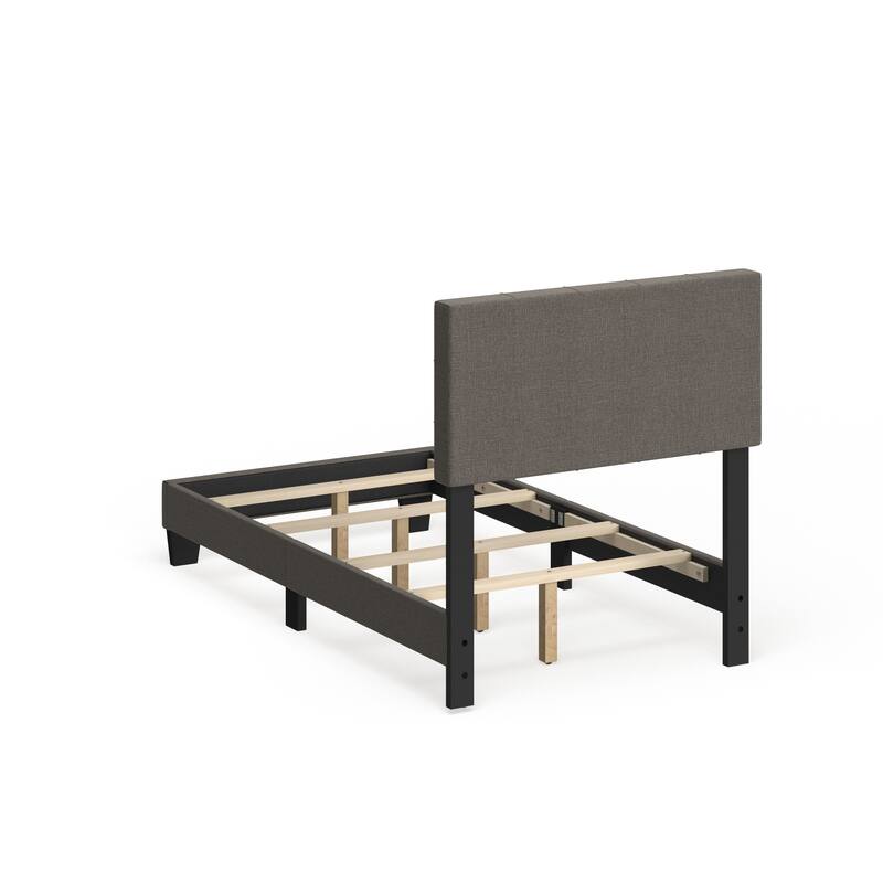 Taylor & Olive Tuxbury Upholstered Twin Platform Bed