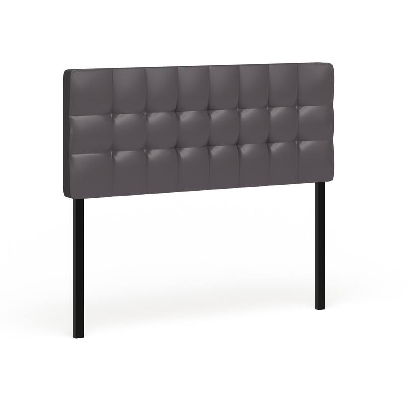 Porch & Den Tularosa Full-size Vinyl Headboard - Brown