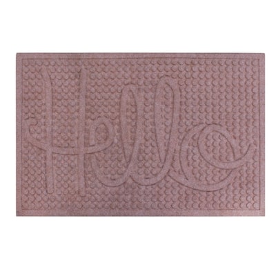A1HC Durable All Weather Absorbent Doormat Indoor and Outdoor Mats, Boot Scraper, 24x 36