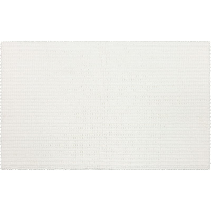 Mohawk Home Homespun Noodle Bath Rug - 1' 8" x 2' 10" - Arctic White