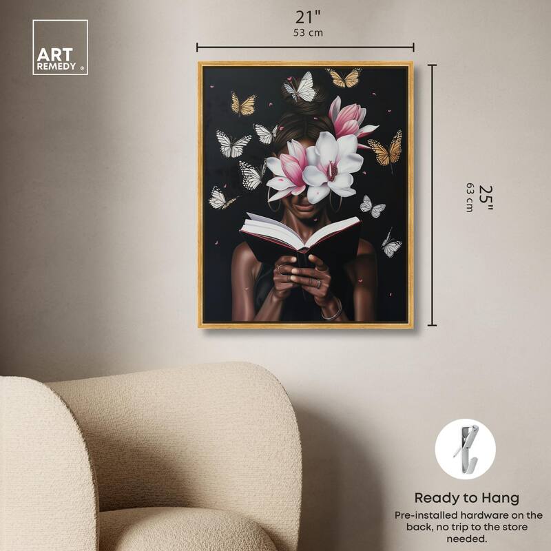 Pages of Flight Canvas by Art Remedy