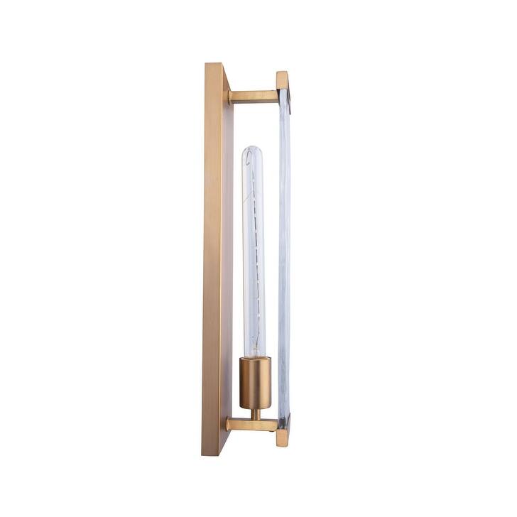 Brio Lighting Adel Gold 1 Light Wall Sconce