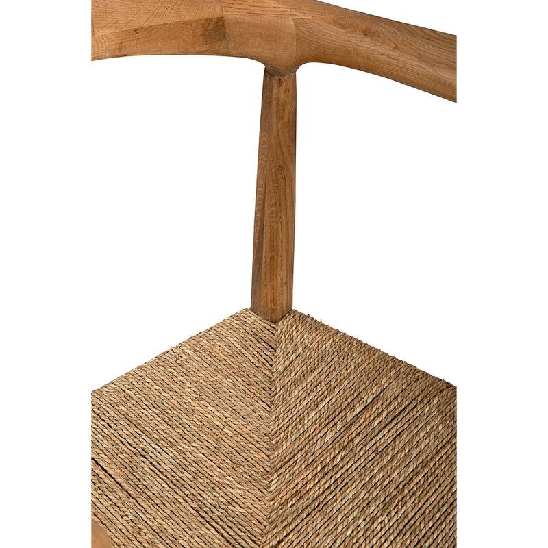 Furniture Classics Natural Wood Abraham Counter Barstool