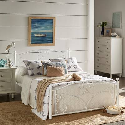 Adrian Metal Platform Bed by iNSPIRE Q Classic