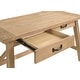 preview thumbnail 13 of 13, Fabian 54-inch 2-drawer Computer Writing Desk Distressed Light Brown