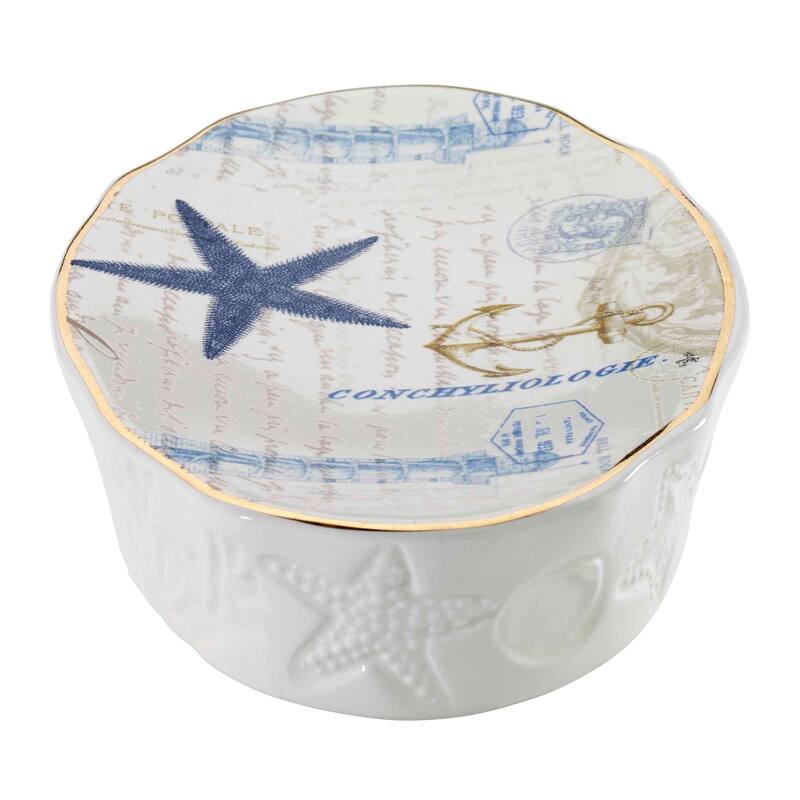 Avanti Linens Antigua Soap Dish - Ivory - Soap Dish